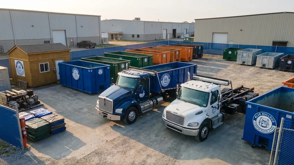 Dumpster sizes available in Athens, AL