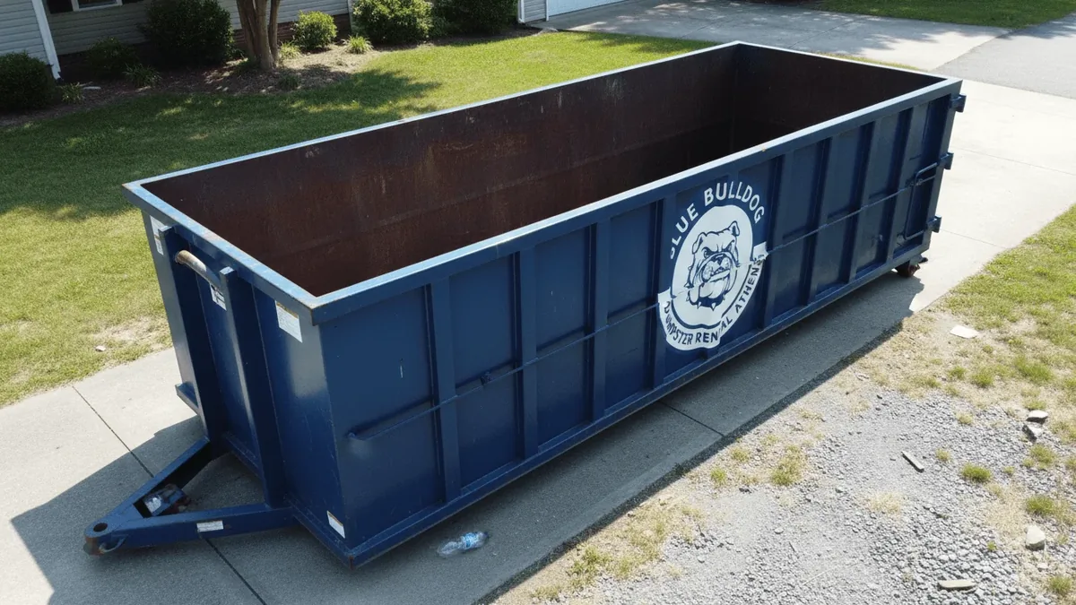 Junk Removal in Athens, AL &mdash; Blue Bulldog Dumpster Rental Athens