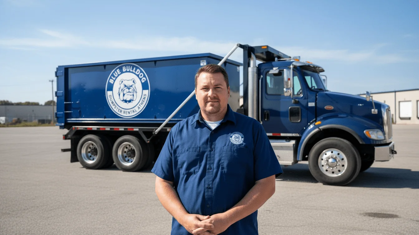 Blue Bulldog Dumpster Rental Athens Team Member