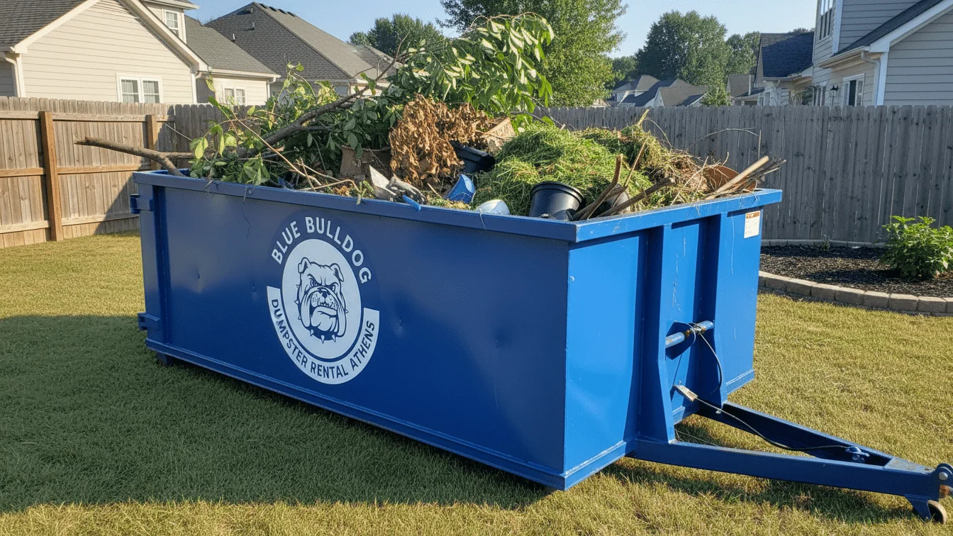 Yard Waste Dumpster Rental Athens AL